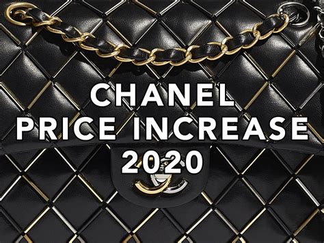 augmentation prix chanel 2020|Chanel bags price increase.